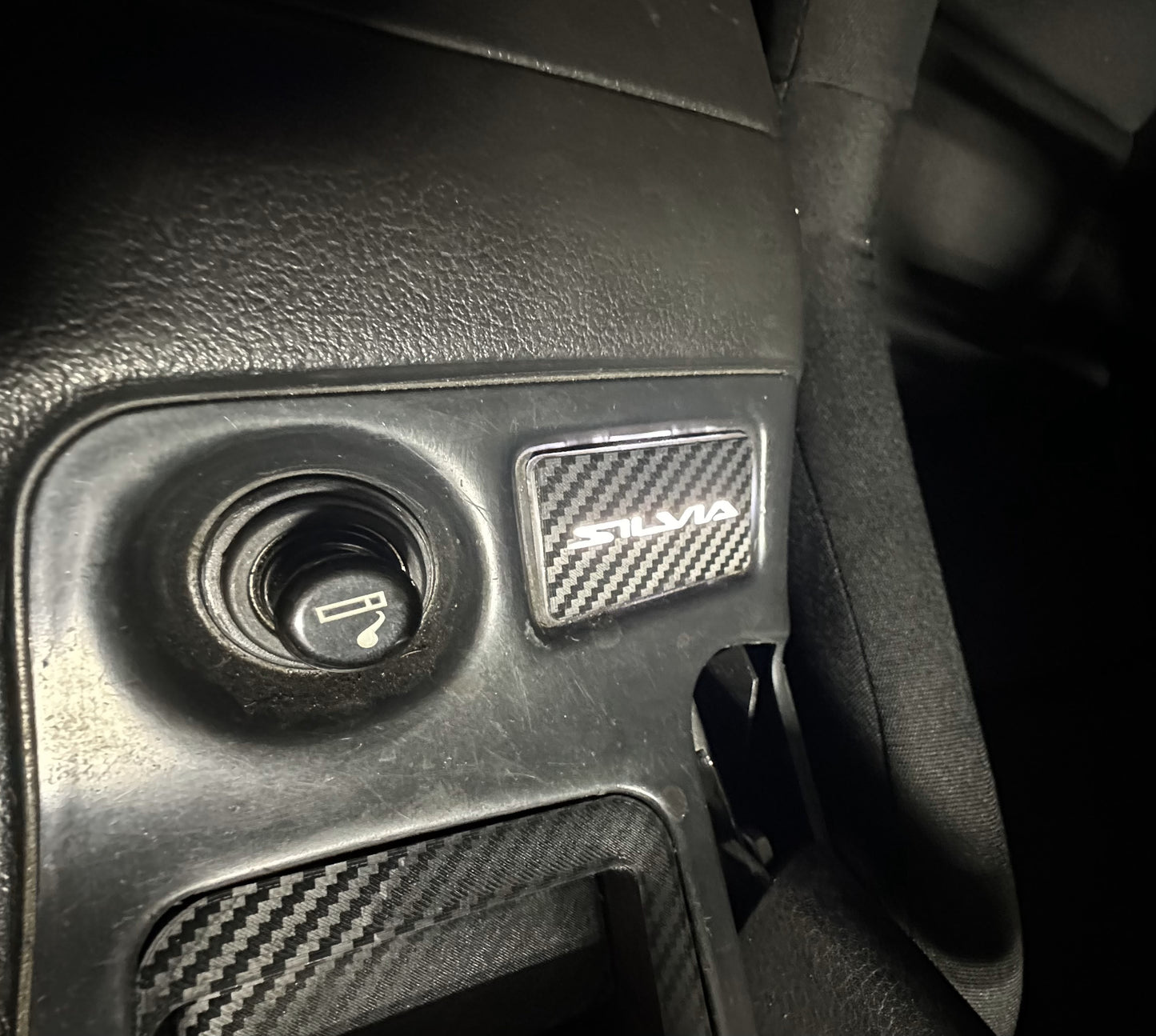 S13/ 240SX/ Silvia - Power Mirror Panel LED Illuminated Silvia Insert